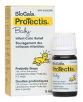 BioGaia Protectis Probiotics Drops for newborns, babies and toddlers, colic relief, soothe of occasional constipation, regurgitation, and infectious diarrhea, 5 ML