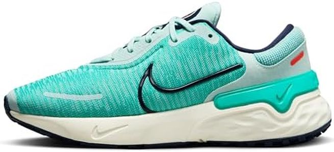 NIKE Renew Run 4, Zapatillas Mujer, Jade Ice Obsidian Clear Jade, 38 EU