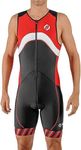 SLS3 Triathlon Suits Mens - Premium FX Tri Suit Men Triathlon Suit - Sleeveless Trisuit Triathlon Men, Large Back Pocket