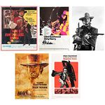 Tallenge - Clint Eastwood Movies - Set of 10 Small Poster Paper (Paper,12 x 17 inches, Multicolour)