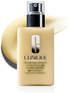 Clinique 3-Step Dramatically Different Moisturizing Gel | Oil-Free | Face Moisturizer for Combination Oily to Oily Skin Types, 6.7 Fl Oz