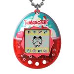 Bandai Tamagotchi Original Ice Cream Float Shell | Tamagotchi Original Cyber Pet 90s Adults and Kids Toy with Chain | Retro Virtual Pets are Great Boys and Girls Toys or Gifts for Ages 8+