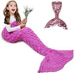 AmyHomie Mermaid Tail Blanket, Soft