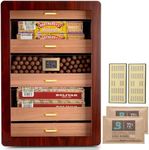 Marvero Cigar Humidors, Cedar Wood 