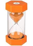 Dream HorseX Hourglass, Double Protection, Sand Timers, Time Management Assistant, Creative Gift, Living Room Office Decoration (5 minutes, orange)