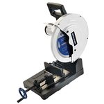 Evolution Power Tools Power Tools EVOSAW380-15 in Steel Chop Saw (AKA Metal Chop Saw, Metal Cutting Saw) 15A Motor - Instantly Workable Finish, Produces Virtually No Heat, Burrs or Sparks - Incl Mild Steel Blade, Blue