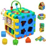 Smartcraft Activity Cube Multipurpose Play Centre for Toddlers and Kids, Skill Improvement Educational Game Toys, Busy Learner Cube