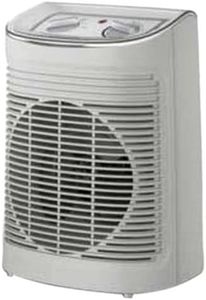 Rowenta SO6510F2 Instant Comfort Radiator and Fan | Aqua Auxiliary Heater | Bathroom Ventilation | Hot/Cold | 2 Speeds | 1200 W - 2400 W | Quiet Grey