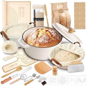 Sourdough Starter Kit with Dutch Oven Complete Bread Baking Set