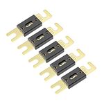uxcell ANL Fuse 60 Amp DC 32 Volt for Audio Amplifier Inverter Replacement 5pcs