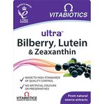 Vitabiotics Ultra Bilberry, Lutein and Zeaxanthin Tablets