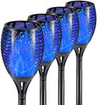 Eoyizw Solar Flame Torches Lights Flickering Dancing Landscape Lanterns Dusk to Dawn Auto On Off 99 LEDs IP65 Waterproof Pathway Garden Yard Walkway Lawn Patio Decorative Outdoor Portable Camping Lamp