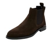 Tommy Hilfiger Men CORE RWB HILFIGER SUEDE CHELSEA (FM0FM04757) Ankle Boots, Brown (Dark Coffee), 8