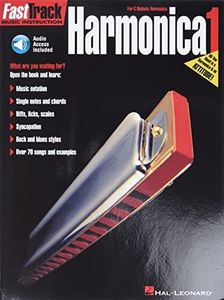 FastTrack Harmonica Method - Book 1 Book/Online Audio (Fast Track (Hal Leonard))