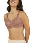 Triumph International Women's Polyamide Wire Free Casual Non-Padded Bra (20I319_Brown_34C)