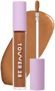 Tower 28 Beauty Swipe Serum Concealer - Hydrating Buildable Medium-Coverage Concealer with Skincare Benefits for Sensitive Skin - Shade 16 SB, Deep with Neutral Undertones, 0.22 Fl Oz