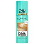 L’Oréal Paris Magic Retouch Instant Root Concealer Spray, Quick Grey Coverage, Easy Application, Shade: Light Golden Blonde, 75ml