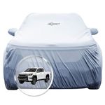 NEODRIFT 'SilverTech' Car Cover for Toyota Hilux (100% Water-Resistant, All Weather Protection, Tailored Fit, Multi-Layered & Breathable Fabric) (Colour: Silver)