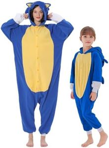 Dreamicorn Unisex Kids Animal Onesie Pajamas One Piece Cosplay Costume for Halloween Blue