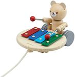 PlanToys Pull-Along Musical Bear (5