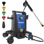 Westinghouse ePX3050 Electric Pressure Washer, 2050 Max PSI 1.76 Max GPM with Anti-Tipping Technology, Onboard Soap Tank, Pro-Style Steel Wand, 4-Nozzle Set, for Cars/Fences/Driveways/Home/Patios