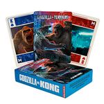 Aquarius Godzilla vs Kong Playing Cards – Godzilla vs Kong Themed Deck of Cards for Your Favorite Card Games - Officially Licensed Godzilla vs Kong Merchandise & Collectibles