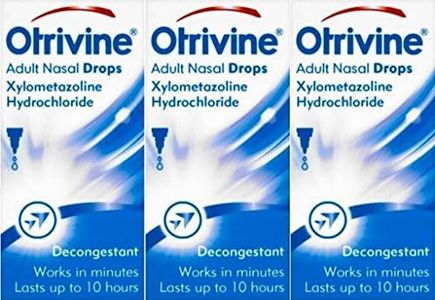 Otrivine Adult Nasal Drops 10ml x 3 Packs
