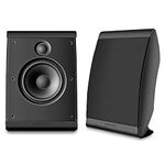 Polk Audio OWM3 100 Watt 2.0 Channel On-Wall Wired Speaker (Black)