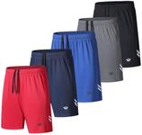 fovdtaa 5 Pack Mens Sports Shorts M