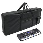 Jetcloud 61 Key Keyboard Carry Bag Portable Oxford Cloth Waterproof Anti Shock Electronic Piano Keyboard Case with Sturdy Handles Keyboard Instrument Piano Accessories