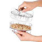 Chicken Shredder - Meat Shredder, Clear Chicken Shredder Tool Twist, Meat Shredder Tool Twist, Chicken Breast Food Shredded Tool Twist Grinder Machine for Dog and Cat Food Meal Prep