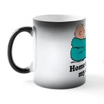 CafePress Snoopy Home is Where My Dog is 11 oz (325 ml) Color-Changing Coffee Mug