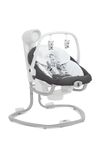 Joie Serina 2in1 Baby Swing Rocker 6 Speeds Reclining Soothing Vibrations Lullabies Nature Sounds Logan