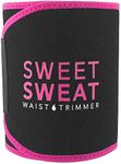 Sports Research Waist Trimmer for Men & Women, Large: 9" Width X 46" Length, Pink