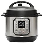 Instant Pot Duo 7-in-1 Smart Pressure Cooker – Instant Pressure Cooker, Simmerer, Rice Cooker, Frying Pan, Yoghurt Maker, Steamer and Plate Warmer – 3 L, Stainless Steel