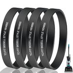 4 Pack Vacuum Belts Replacement for Bissell PowerForce Compact Lightweight Upright Vacuum Replace Part 1604895