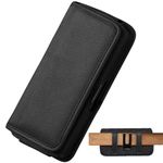 FYISWHO Cell Phone Holster, Universal Belt Clip Case for Samsung Galaxy Note 8, Note 9, Note 10, Note 20, A5, A6, A7, A8, A9, A20, A40, A41, J4, J6 Plus, Xcover 4, 4S, 5, Pro, Nylon