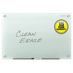 Quartet Infinity Frosted Glass Dry Erase Board, Non-Magnetic, 1 Marker included, 18 X 24 Inch (3413820107)