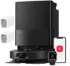 roborock Qrevo Serie Saugroboter mit Wischfunktion, 8000Pa Saugkraft(verbessert von Qrevo S), Anti-Verfilzungs-Seitenbürste, Hindernisvermeidung, LiDAR-Navigation, All-in-One Dock,Schwarz(QV 35A Set)