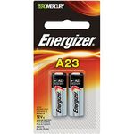 Energizer Energizer Zero Mercury Alkaline Batteries A23 2 ea (Pack of 3)