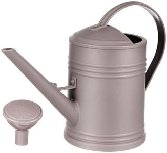 Operitacx Watering Can for Indoor Outdoor Plants, Big Watering Can for Garden Plant Flower, High Capacity Water Can for Outdoor Watering Plants 2L (Grey)