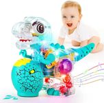 ONXE Baby Toys 1 Year Old, Crawling Walking Dinosaur Toy with Musical Light for Boys Girls 6 12 18 Months, Baby Sensory Toys Birthday Gifts for Kids Toddler Age 1 2 3 Years Old