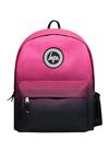 hype BAGS Pink Fade Badge Polyester Unisex Backpacks in Black Size: One Size