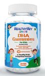 HealthyHey Nutrition Junior Dha Gummies - For Kids - For Healthy Brain & Cognitive Function - Orange Flavour - 30 Soft Gummies