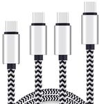 Ailun Type C Cable 3Ft 6Ft 6Ft 10Ft 4Pack High Speed Type C to USB A Sync Charging Nylon Braided Cable