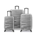Samsonite Ziplite 4 3pc Nested Set (CO/Med/Lg), Model Number - 120697-1803, Silver Oxide