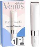 Gillette Venus for Bikini Pubic Hair and Skin, Gentle Electric Razor Bikini Trimmer, Includes 1 Womens Trimmer, 1 Comb, 1 AA Battery for Intimate Grooming