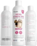 Dog Detangler Spray - Dog Hair/Fur Conditioner - Professional Grooming Formula for Dematting and Detangling - Leave in Conditioning Spray for Dogs, Hypoallergenic RSPO (Fragrance Free - 250ml)