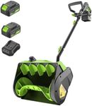 20V Cordless Electric Snow Shovel, 13-Inch, 4.0Ah Battery & Charger