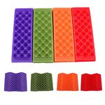 4 PCS Foam Seat Pad, Portable Folding Moisture-Proof Outdoor Cushion, Waterproof Sitting Mat Seat Cushion for Outdoor Camping, Hiking, Hunting, Picnic